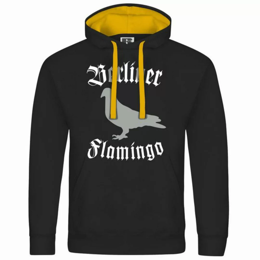 deinshirt Kapuzenpullover Herren Kapuzenpullover Berliner Flamingo Mit Prin günstig online kaufen