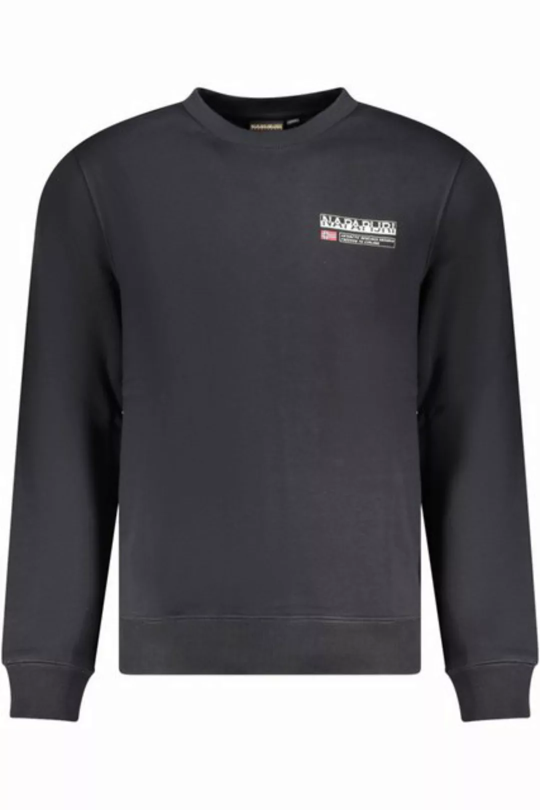 Napapijri Sweatshirt Herren Langarm-Sweatshirt Schwarz: Regular Fit günstig online kaufen