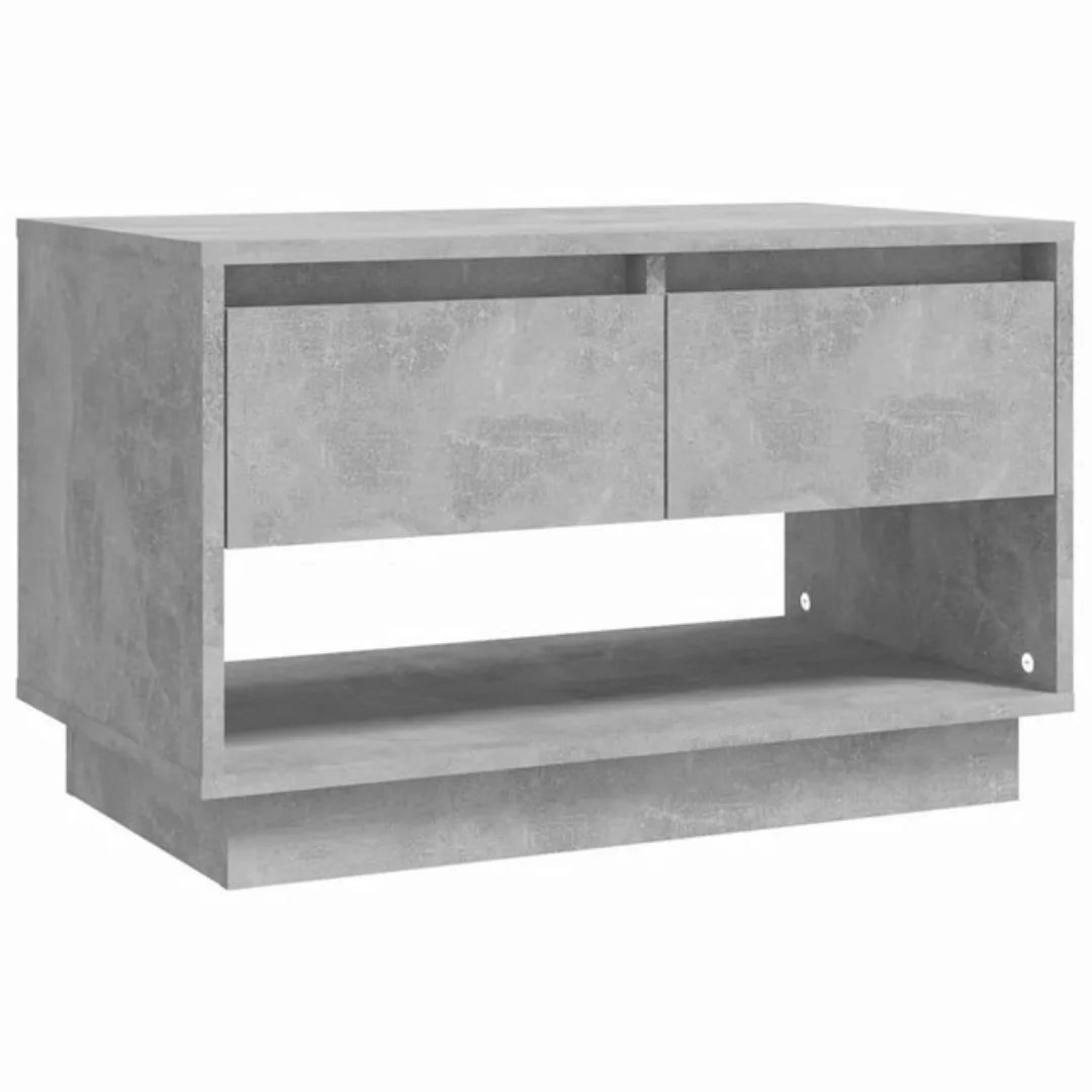 vidaXL TV-Schrank TV-Schrank Betongrau 70x41x44 cm Spanplatte Lowboard günstig online kaufen