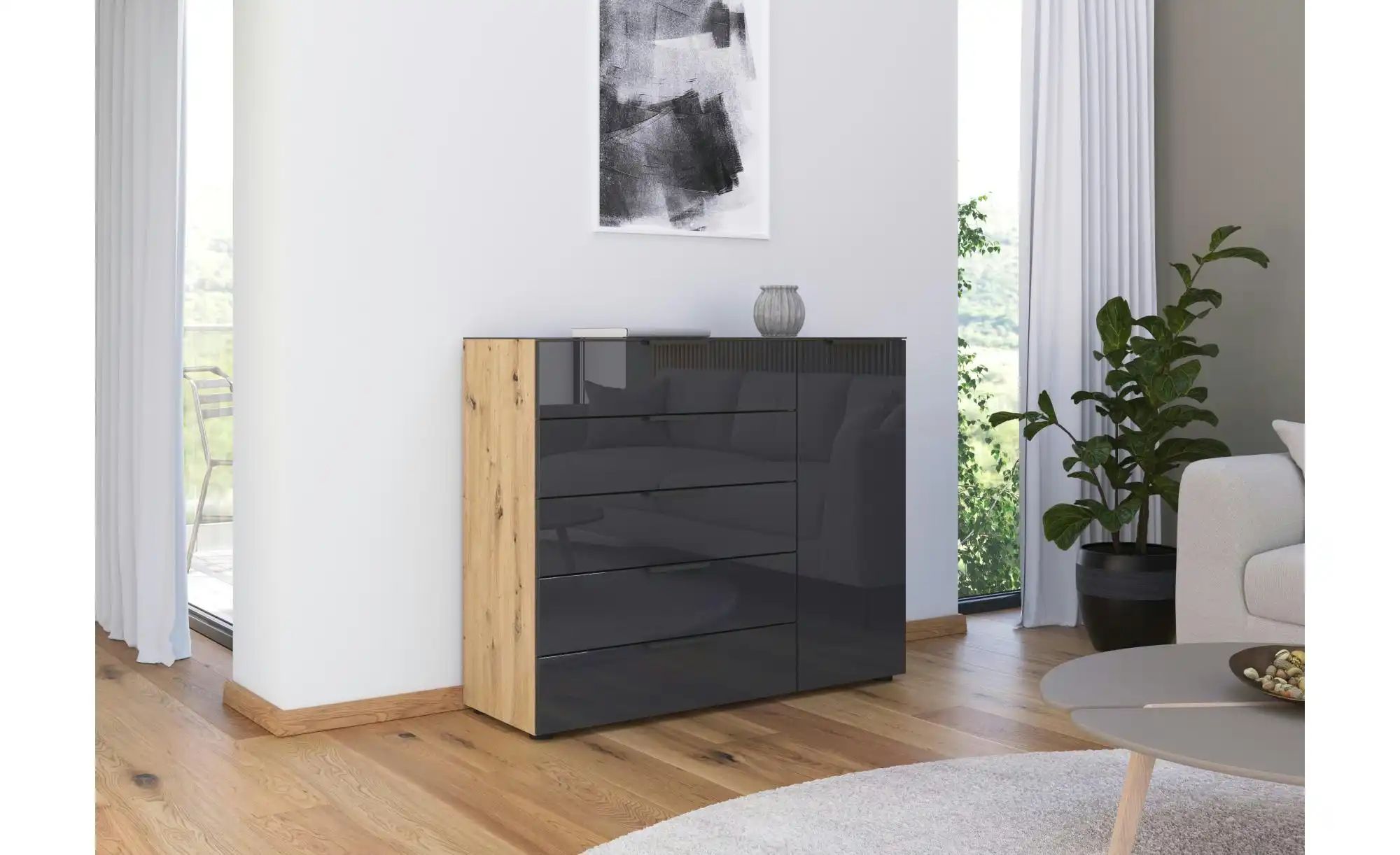 Sideboard ¦ holzfarben ¦ Maße (cm): B: 120 H: 99 Kommoden & Sideboards > Si günstig online kaufen