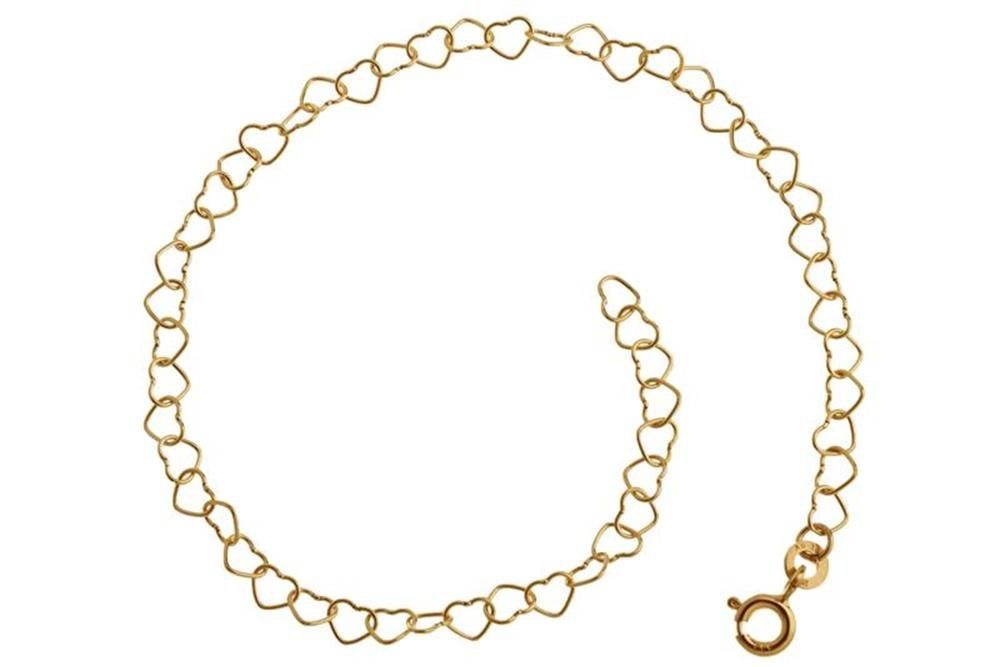 Silberkettenstore Goldarmband Armband Herzen - 333 günstig online kaufen