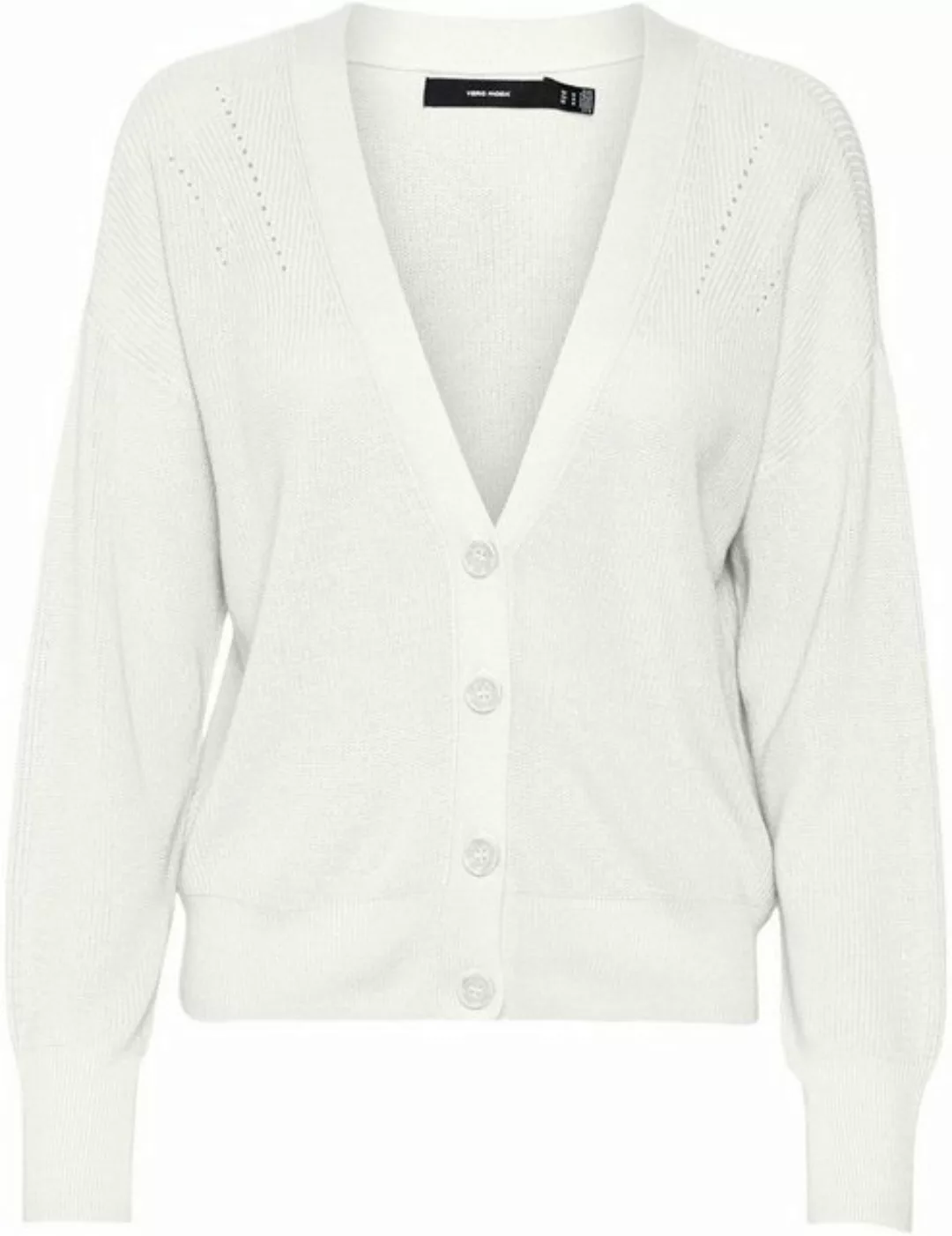 Vero Moda Strickjacke VMNEWLEXSUN LS SHORT V-NECK CAR GA NOOS günstig online kaufen