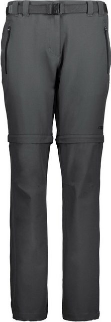 CMP Outdoorhose WOMAN ZIP OFF PANT ANTRACITE günstig online kaufen