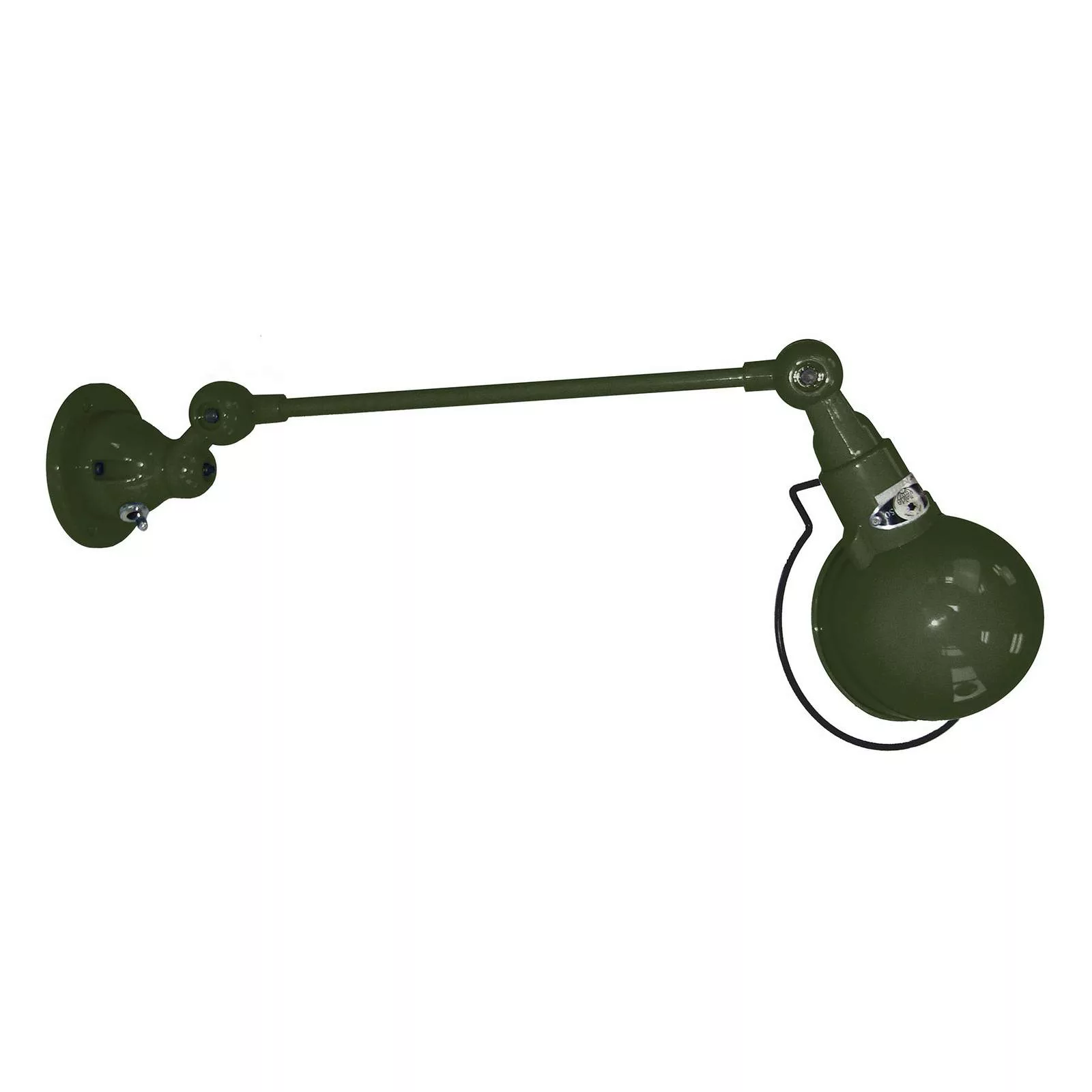 Jieldé Signal SI301 Wandlampe mit Arm, olivgrün günstig online kaufen