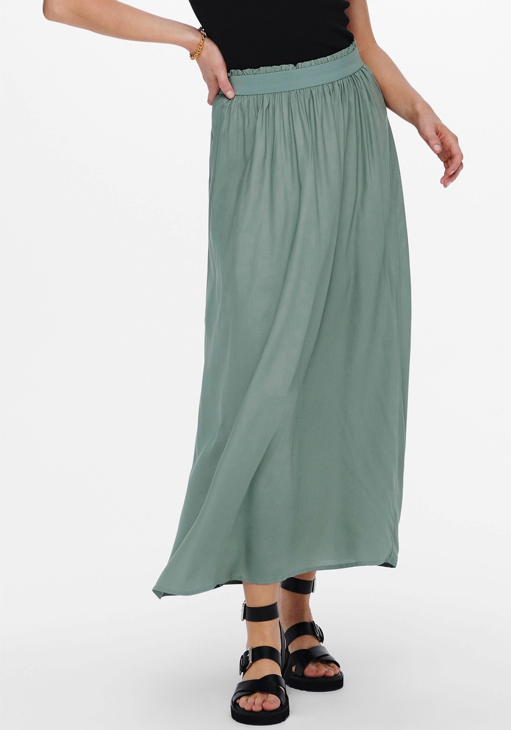 ONLY Maxirock "ONLVENEDIG LIFE LONG SKIRT WVN NOOS" günstig online kaufen