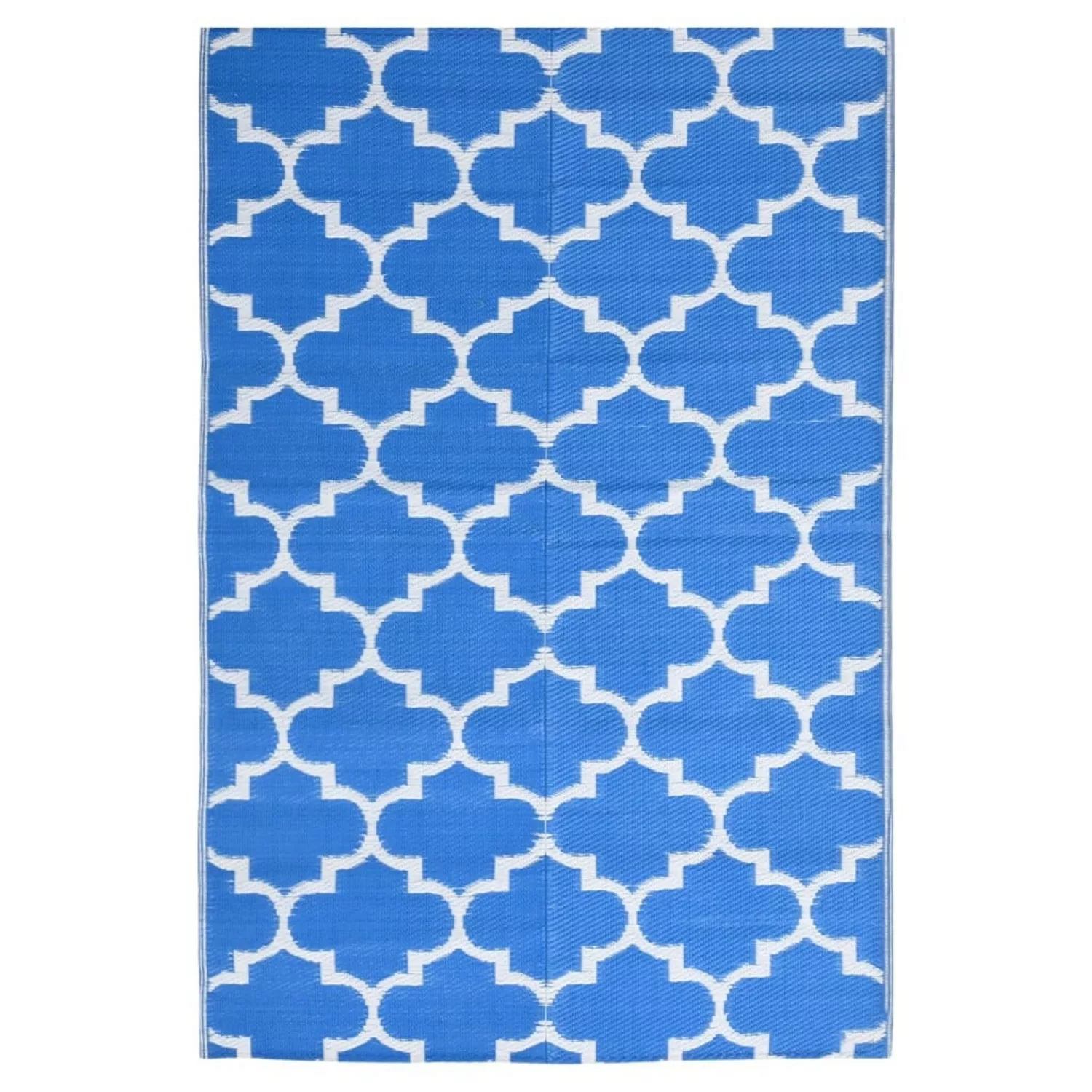 vidaXL Outdoorteppich Blau 190x290 Cm Pp 1085953 günstig online kaufen