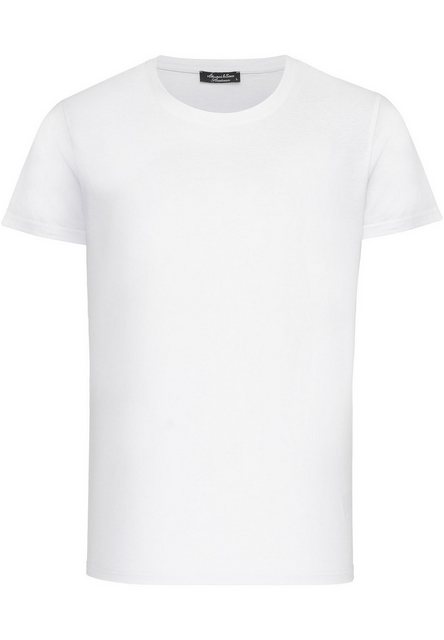 Amaci&Sons T-Shirt LANCASTER Basic T-Shirt mit Rundhalsausschnitt Herren Ei günstig online kaufen