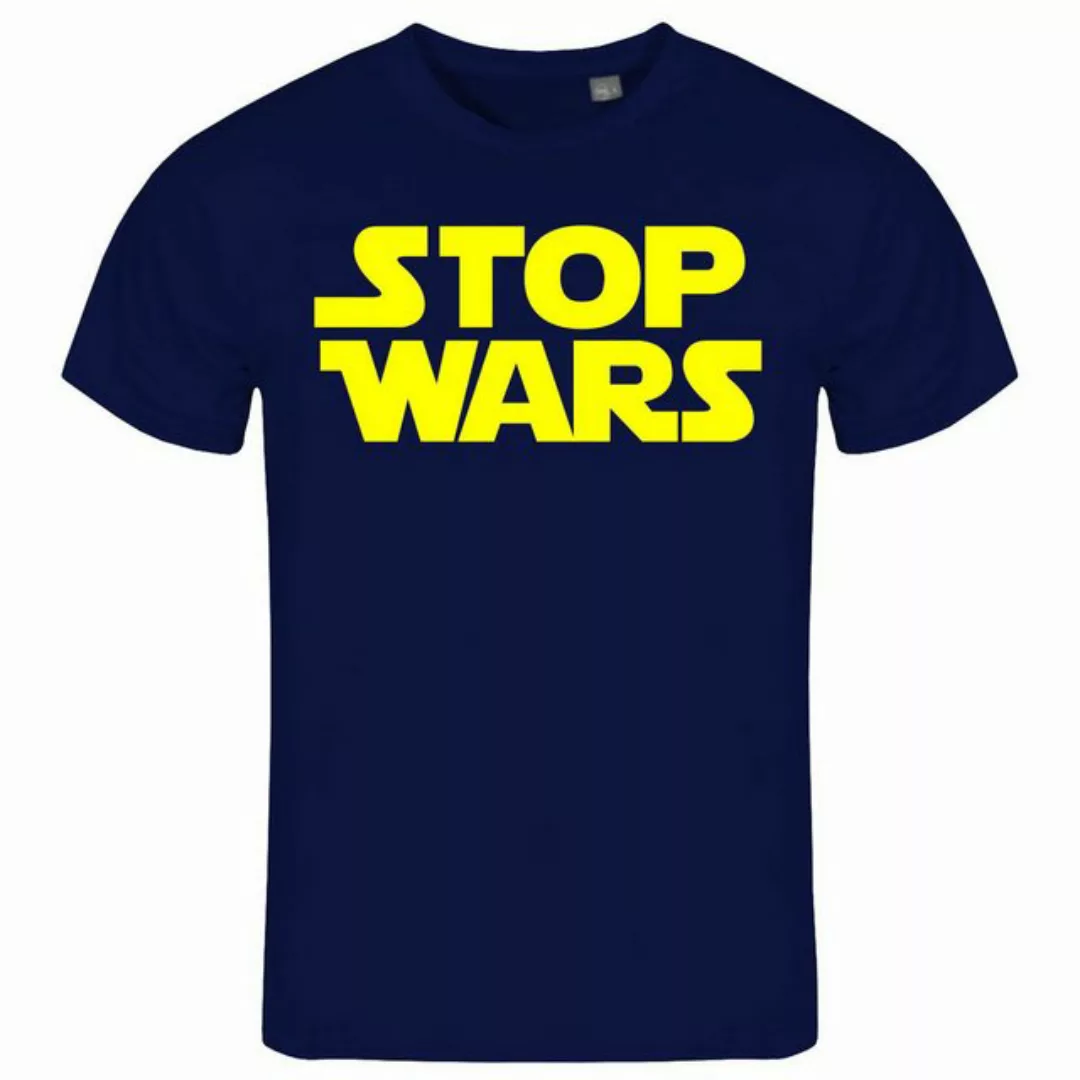 deinshirt Print-Shirt Herren T-Shirt Stop Wars Funshirt mit Motiv günstig online kaufen