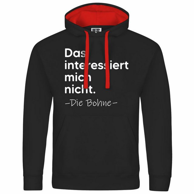 deinshirt Kapuzenpullover Herren Kapuzenpullover Das interessiert mich nich günstig online kaufen