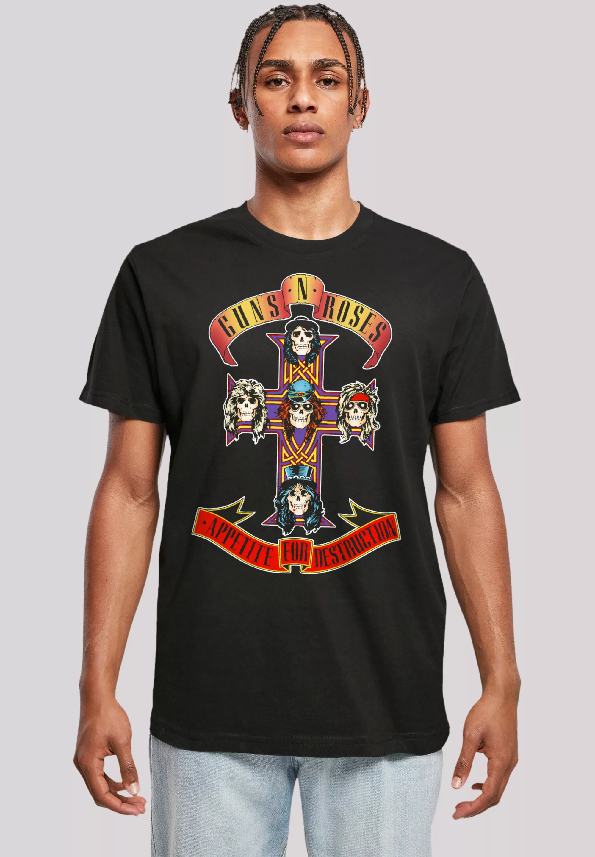 F4NT4STIC T-Shirt "Guns n Roses Appetite For Destruction", Print günstig online kaufen