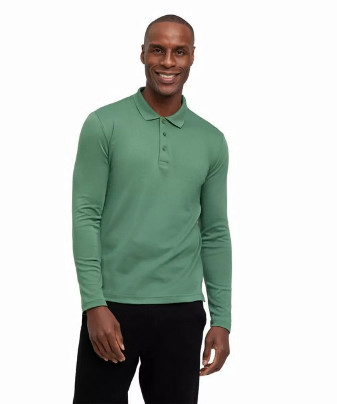 FALKE Poloshirt (1-tlg) aus hochwertiger Pima-Baumwolle günstig online kaufen