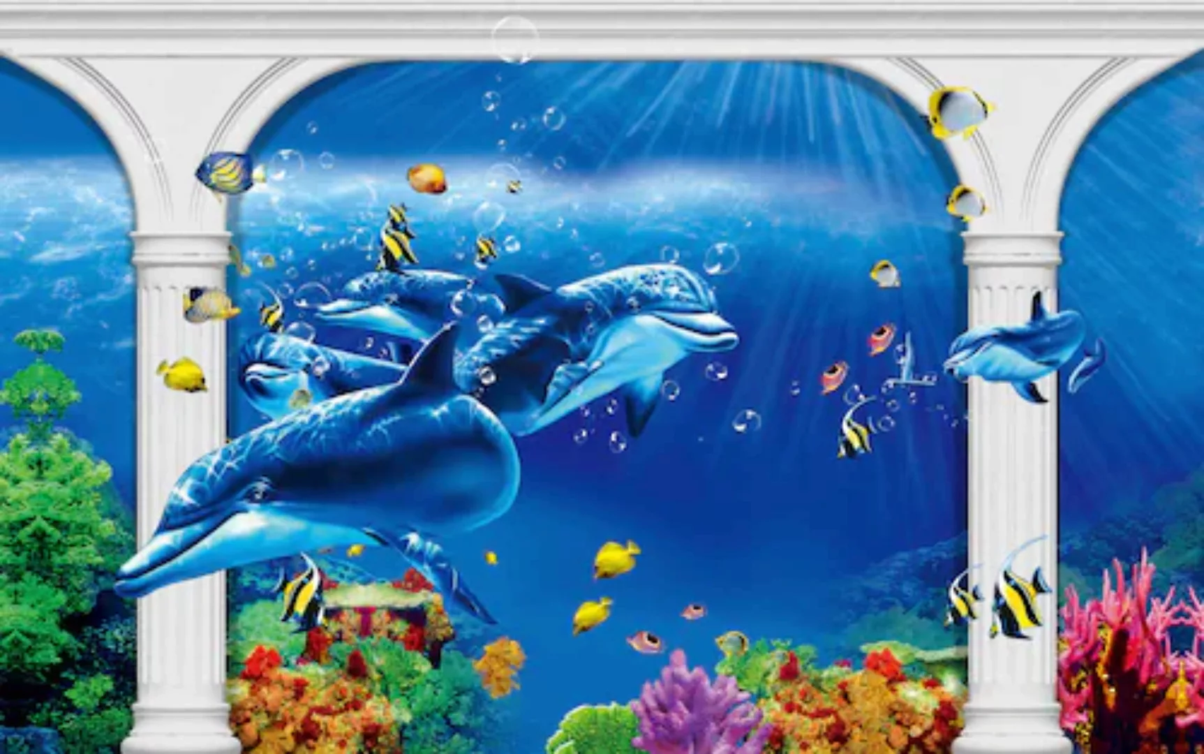 Papermoon Fototapete »Unterwasserwelt« günstig online kaufen