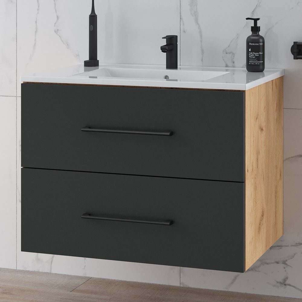 Planetmöbel Waschtisch Waschtischunterschrank 70cm und 90cm günstig online kaufen