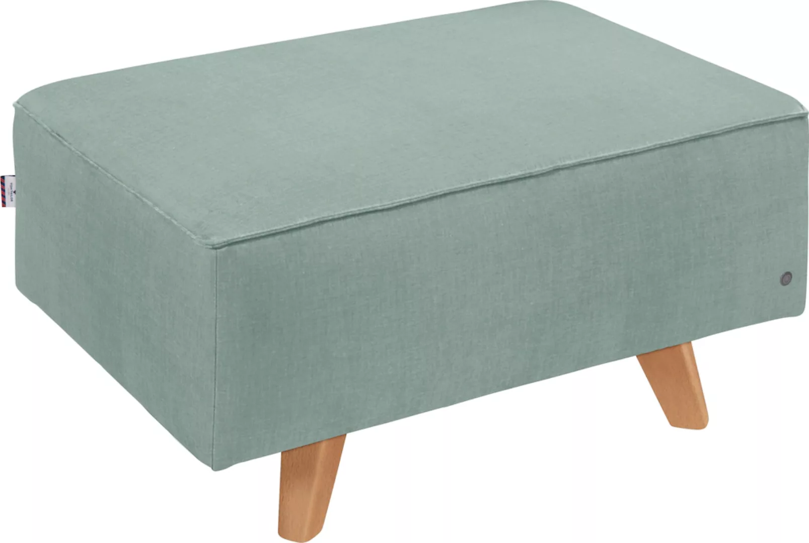 TOM TAILOR HOME Hocker "NORDIC CHIC", mit Kedernaht, Breite 85 cm, Füße Buc günstig online kaufen