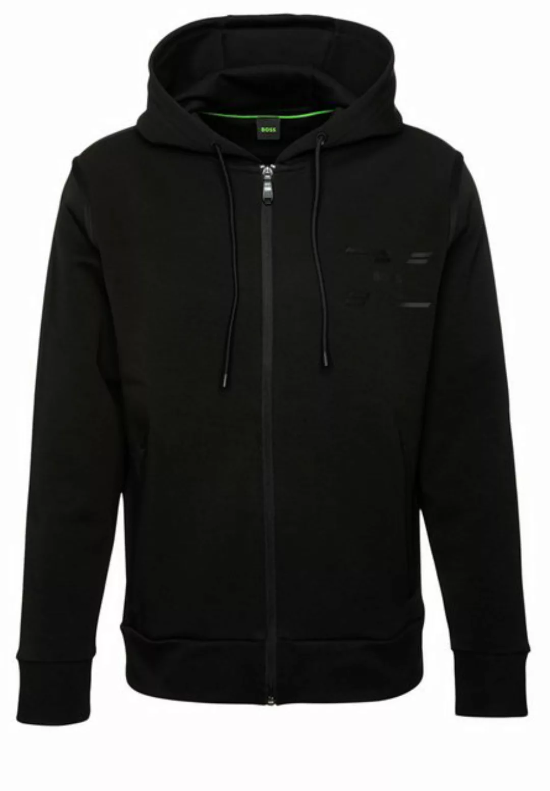 BOSS GREEN Sweatjacke Saggy Tape (1-tlg) günstig online kaufen