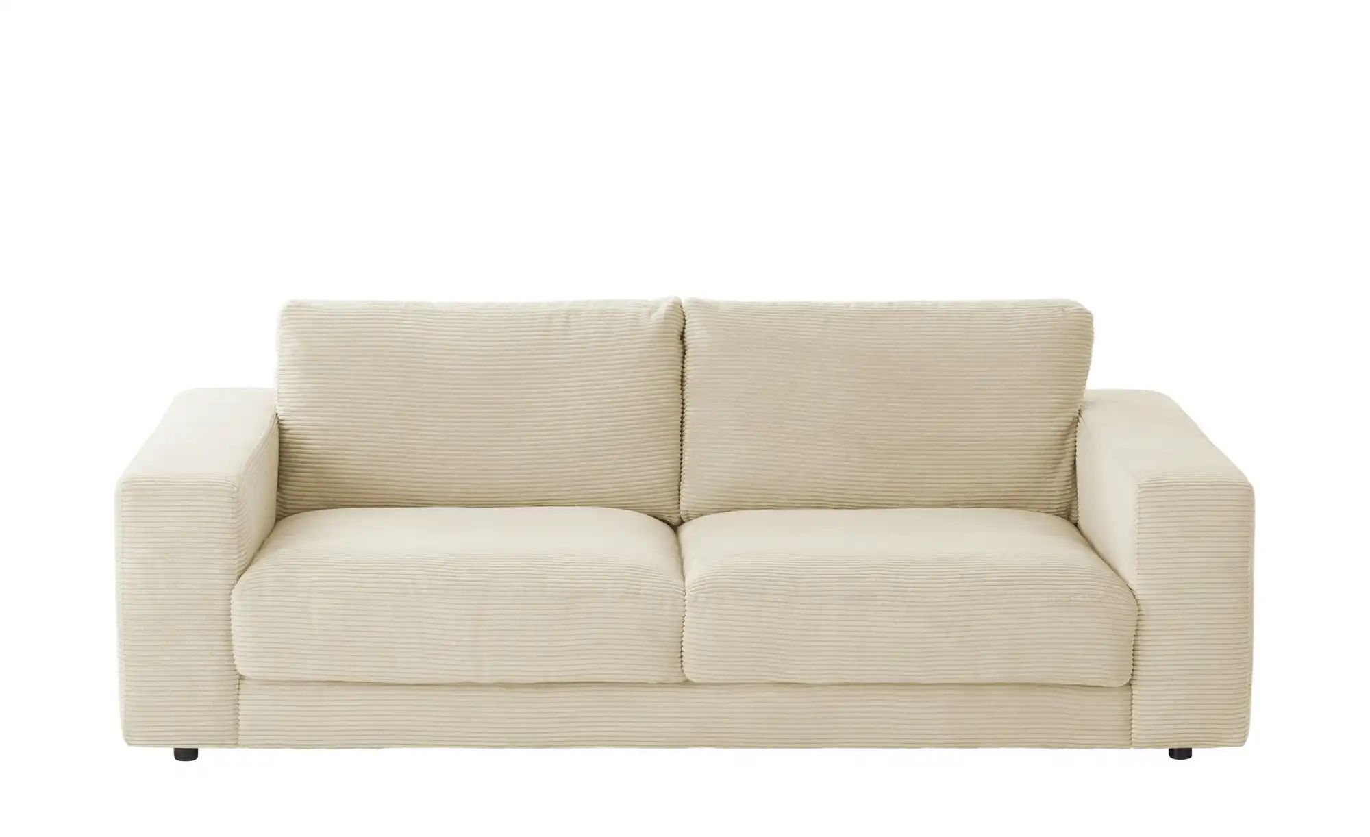 Jette Home Cordsofa  Sila ¦ creme ¦ Maße (cm): B: 230 H: 85 T: 127 Polsterm günstig online kaufen