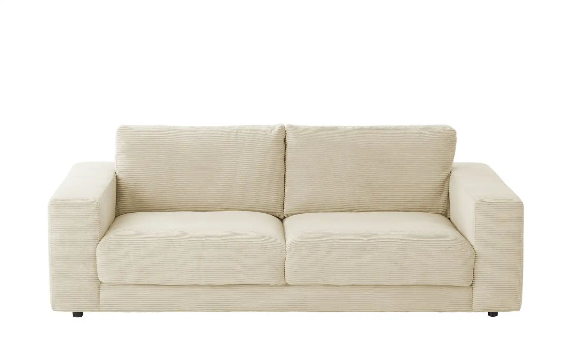Jette Home Cordsofa  Sila ¦ creme ¦ Maße (cm): B: 230 H: 85 T: 127.0 Polste günstig online kaufen