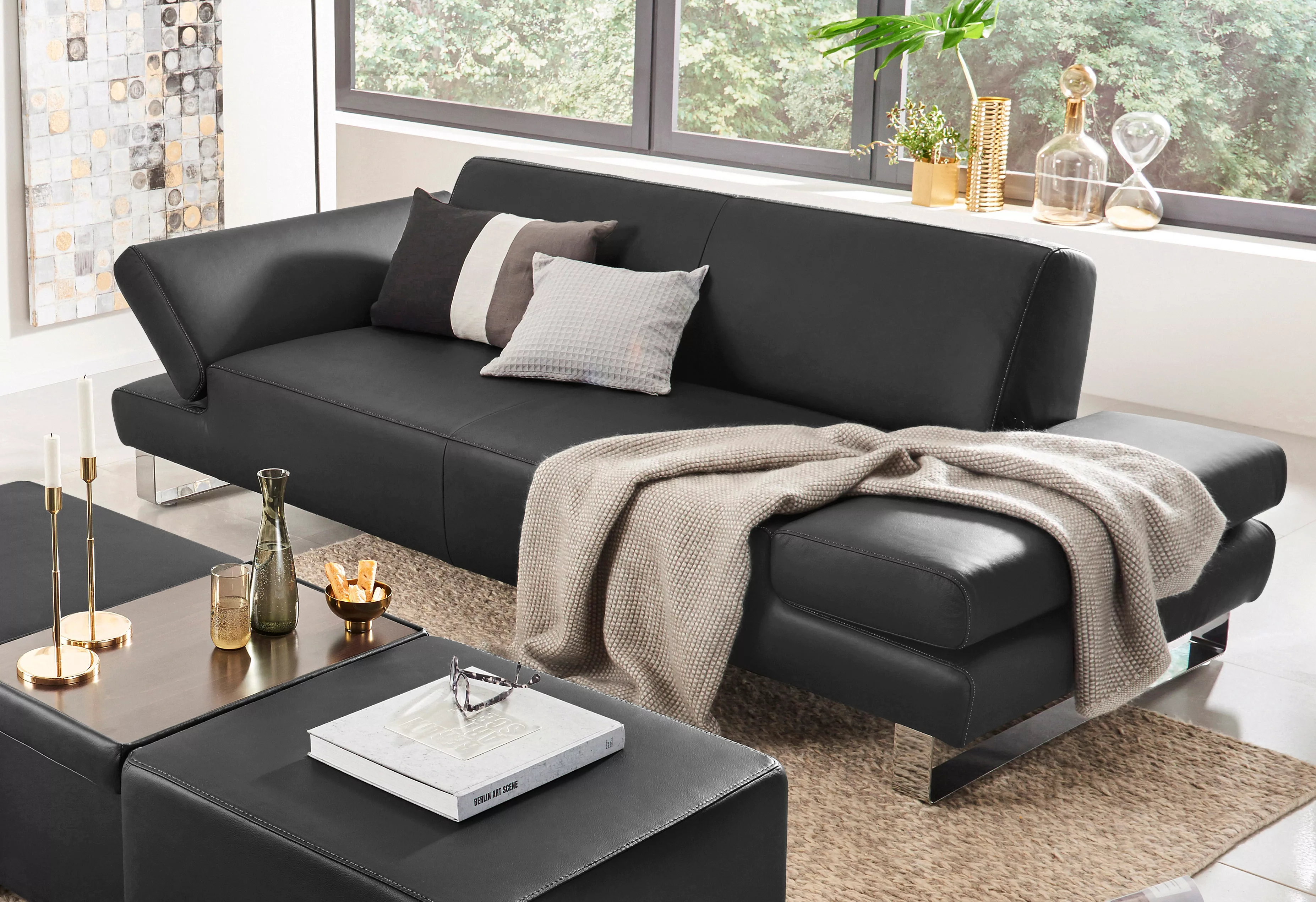 W.SCHILLIG 2-Sitzer "taboo Designsofa mit hohem Sitzkomfort", mit Übertiefe günstig online kaufen