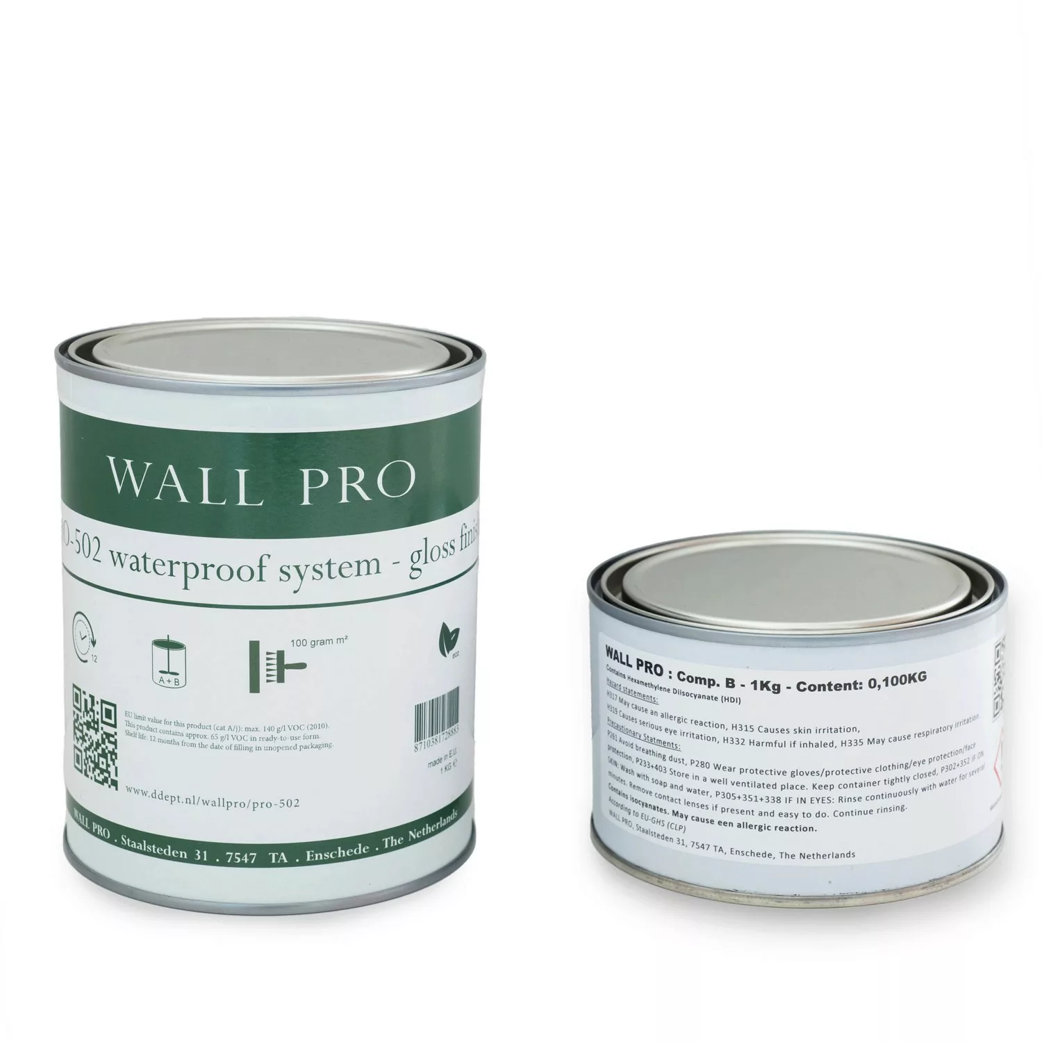 Wallpro  Waterproof System Gloss Transparent 1 kg PRO502 günstig online kaufen