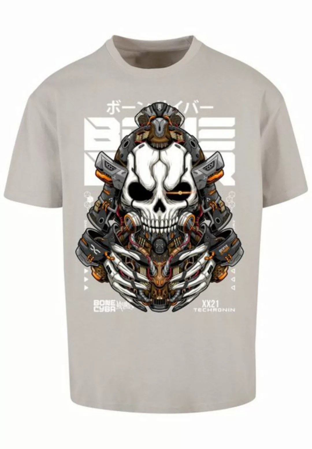 F4NT4STIC T-Shirt Bone Cyber Techronin CYBERPUNK STYLES Print günstig online kaufen