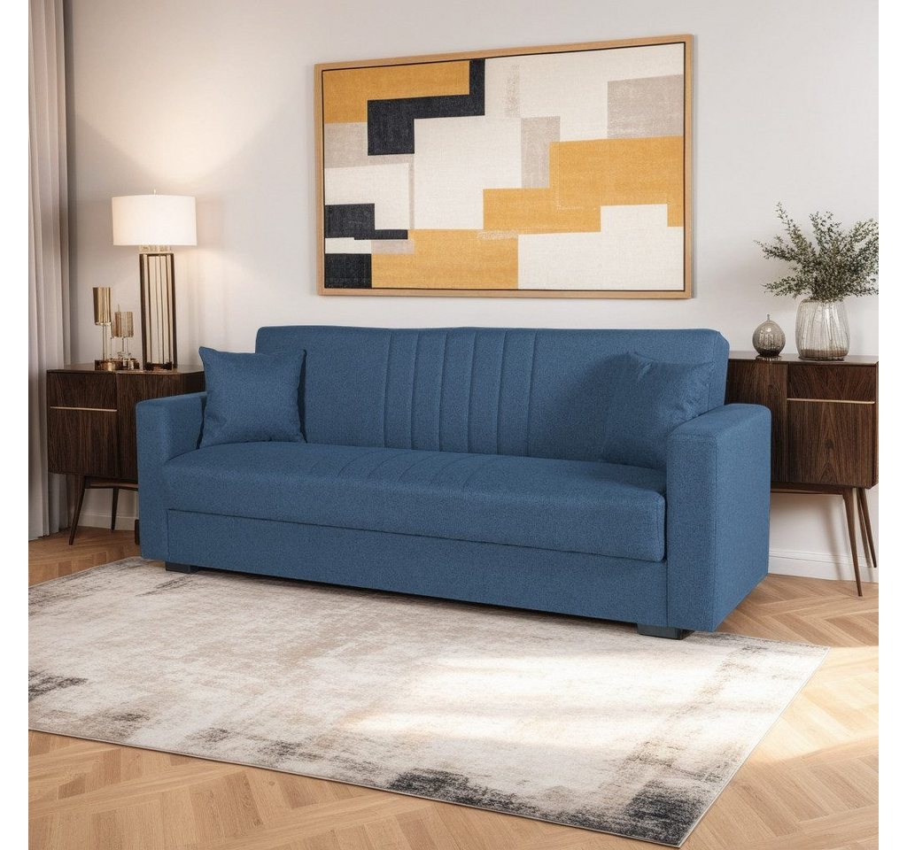 gowoll Sofa Gowoll Sofa Mit Schlaffunktion und Bettkasten Schlafsofa 184 Cm günstig online kaufen