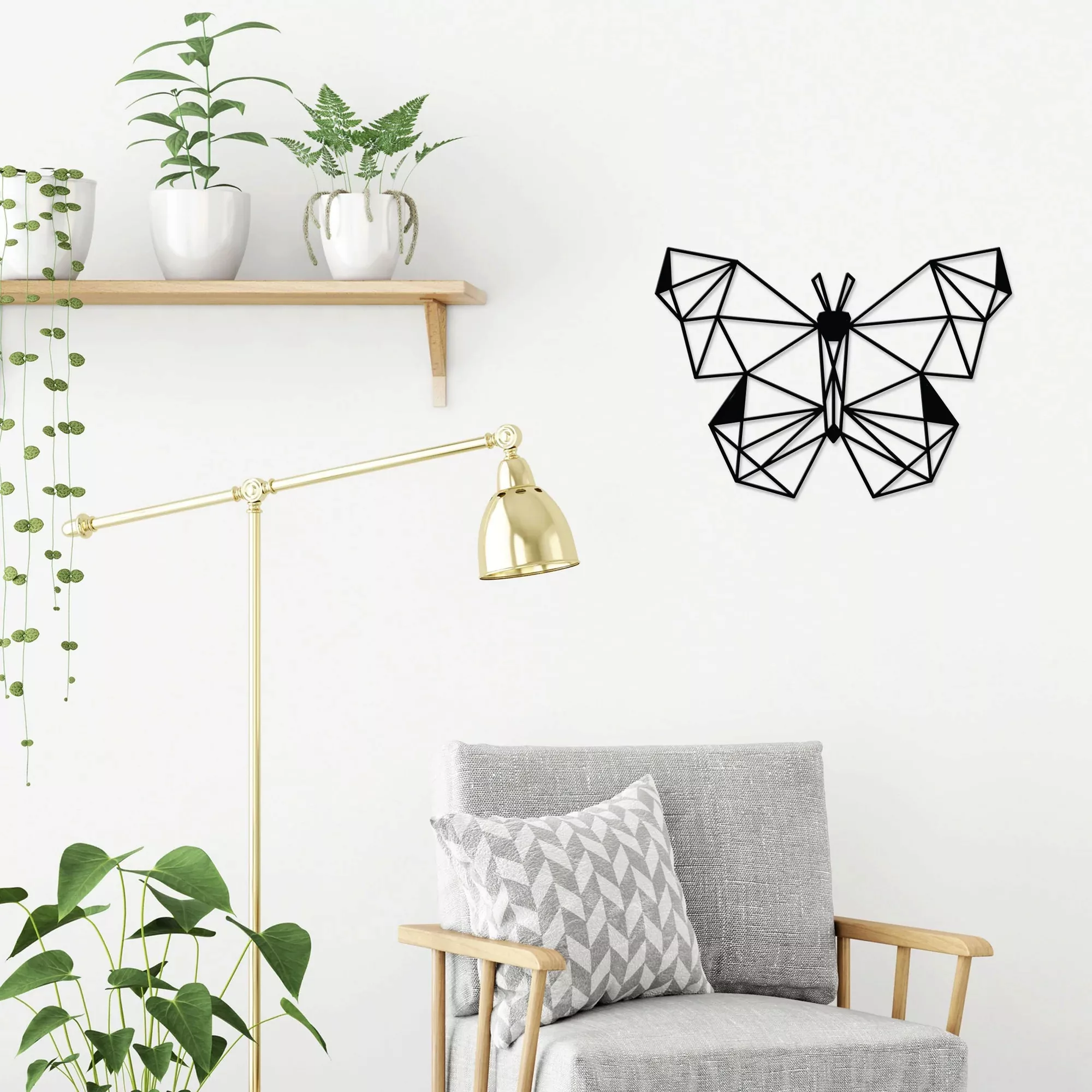 Homitis | Wanddekoration Wild Butterfly günstig online kaufen