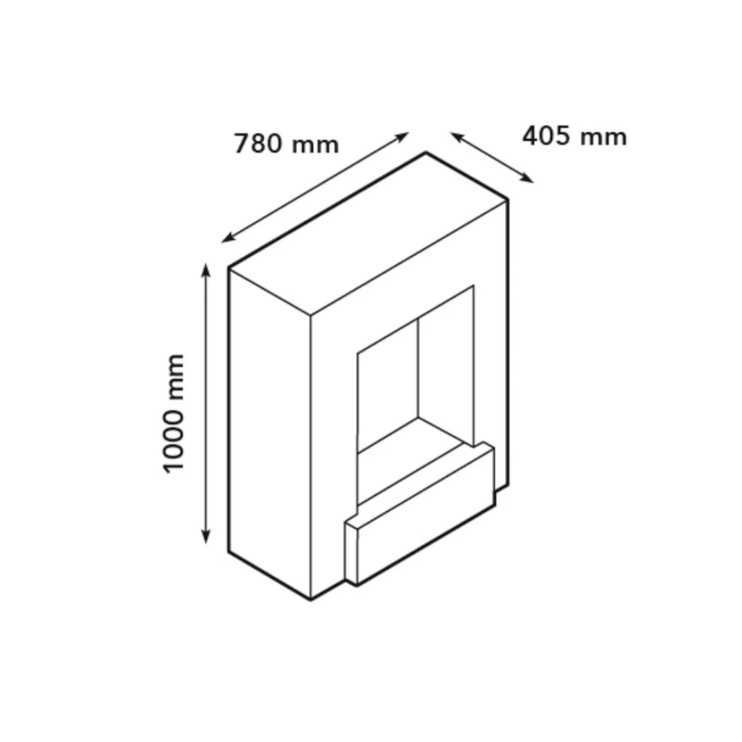 XARALYN Elektrokamin »Todos«, (Set), inkl. mit Wasserdampfcassette 400 günstig online kaufen