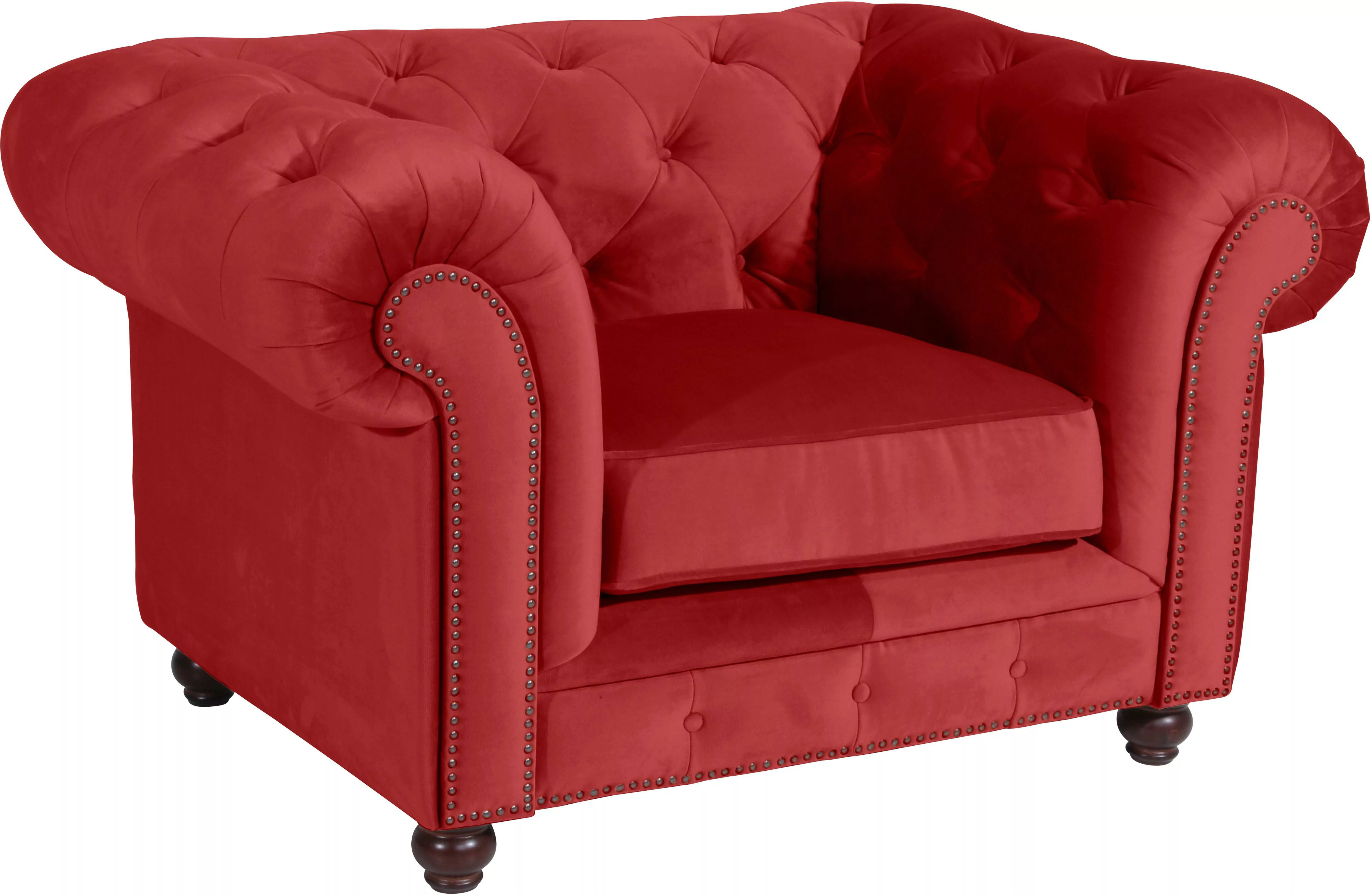 Max Winzer® Chesterfield-Sessel »Old England«, mit edler Knopfheftung günstig online kaufen