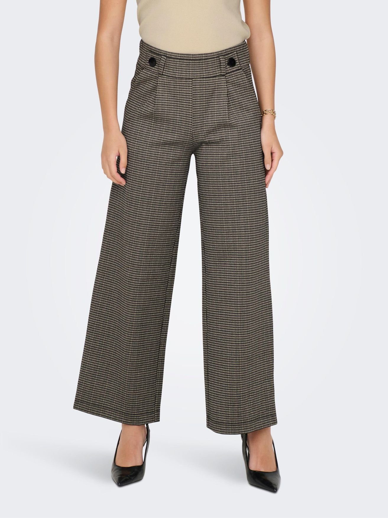 JDY Anzughose "JDYGEGGO MIA LONG CHECK PANT JRS NOOS" günstig online kaufen