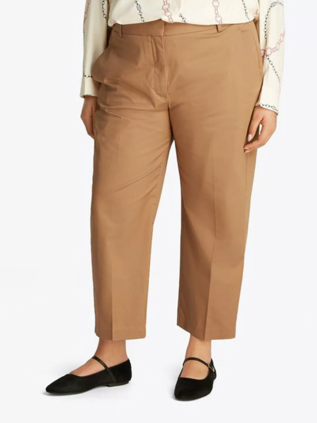 Tommy Hilfiger Curve Chinohose CRV CO SLIM STRAIGHT CHINO in Großen Größen, günstig online kaufen