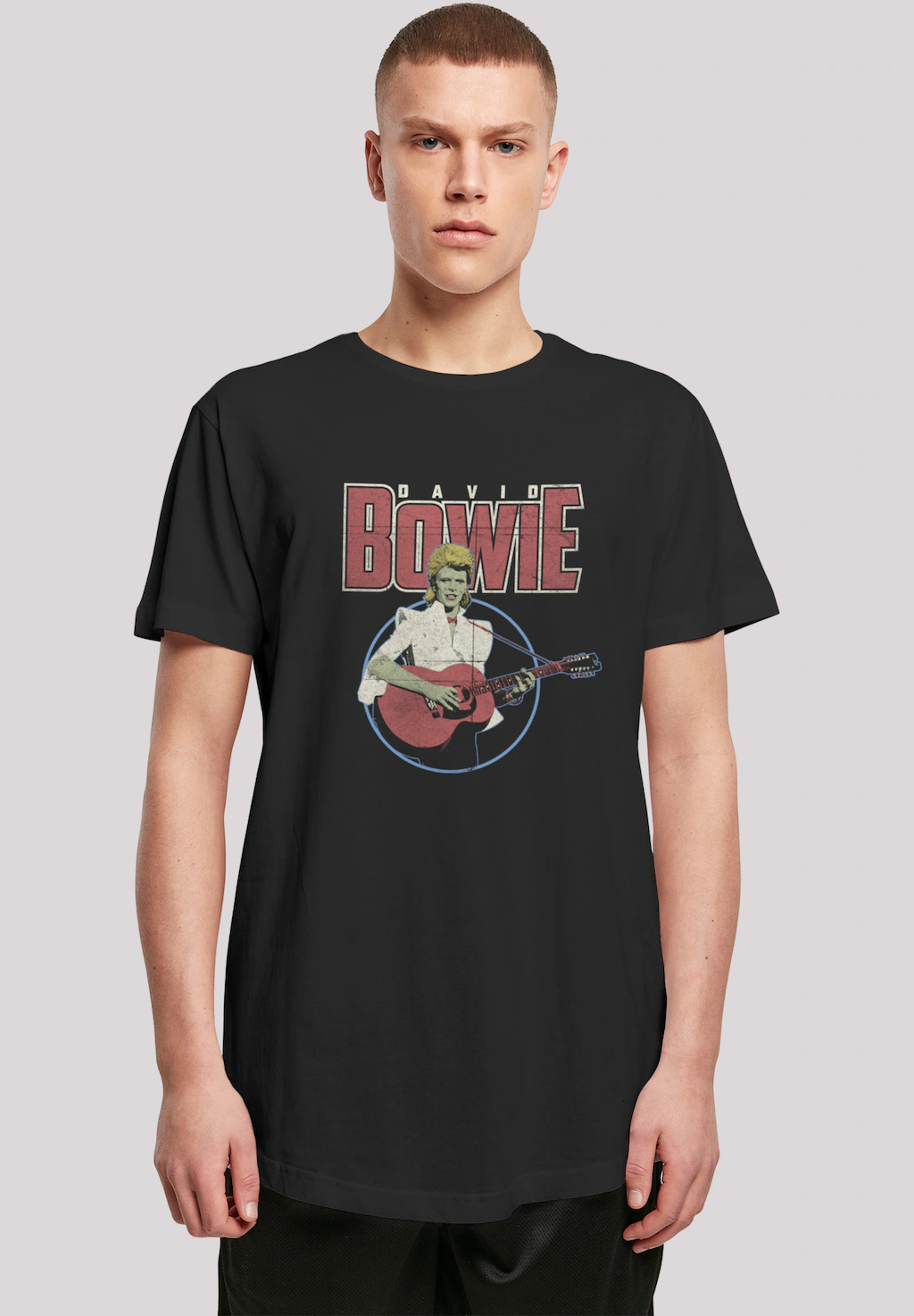 F4NT4STIC T-Shirt "David Bowie Acoustic Bootleg", Print günstig online kaufen