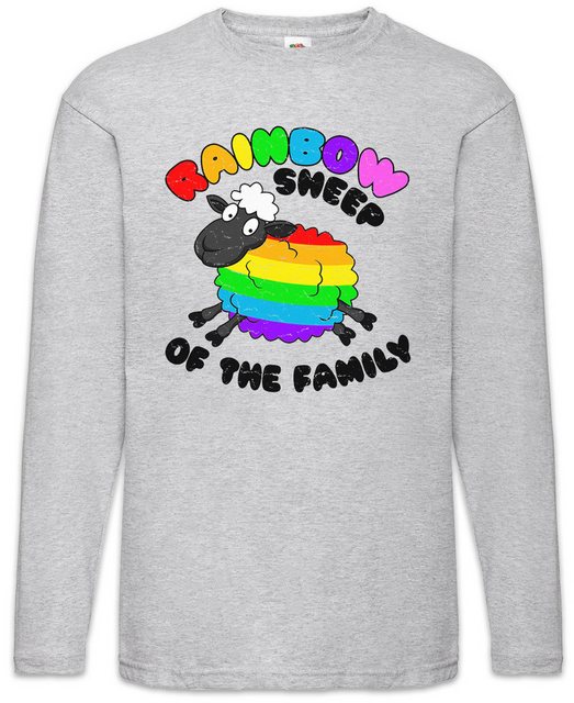 Urban Backwoods Langarmshirt Rainbow Sheep Of The Family Langarm T-Shirt Ga günstig online kaufen