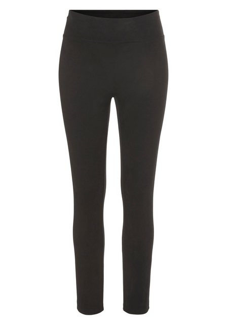 AJC Highwaist Leggings in Velourleder-Optik günstig online kaufen