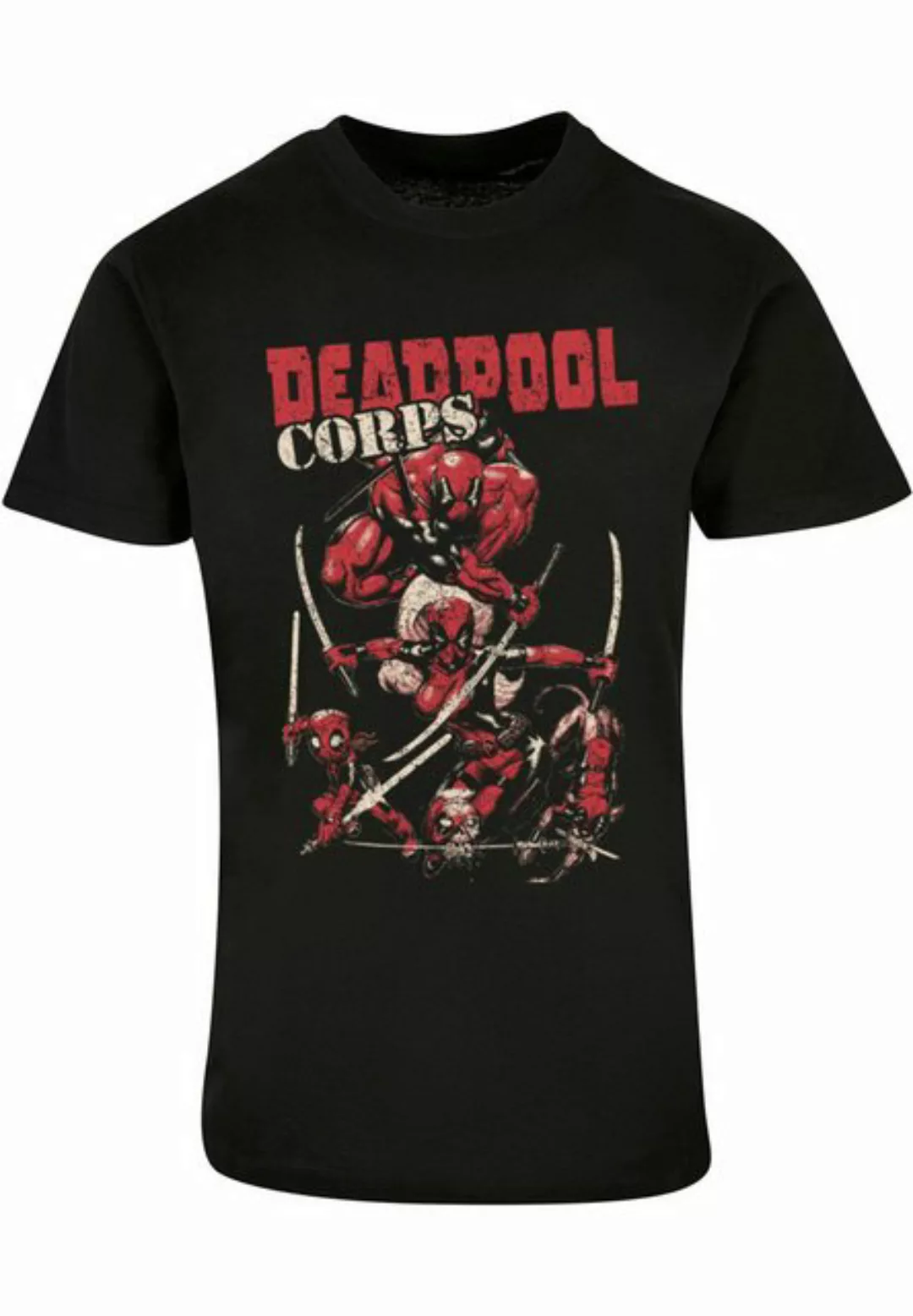 ABSOLUTE CULT T-Shirt ABSOLUTE CULT Herren Deadpool - Family Corps T-Shirt günstig online kaufen