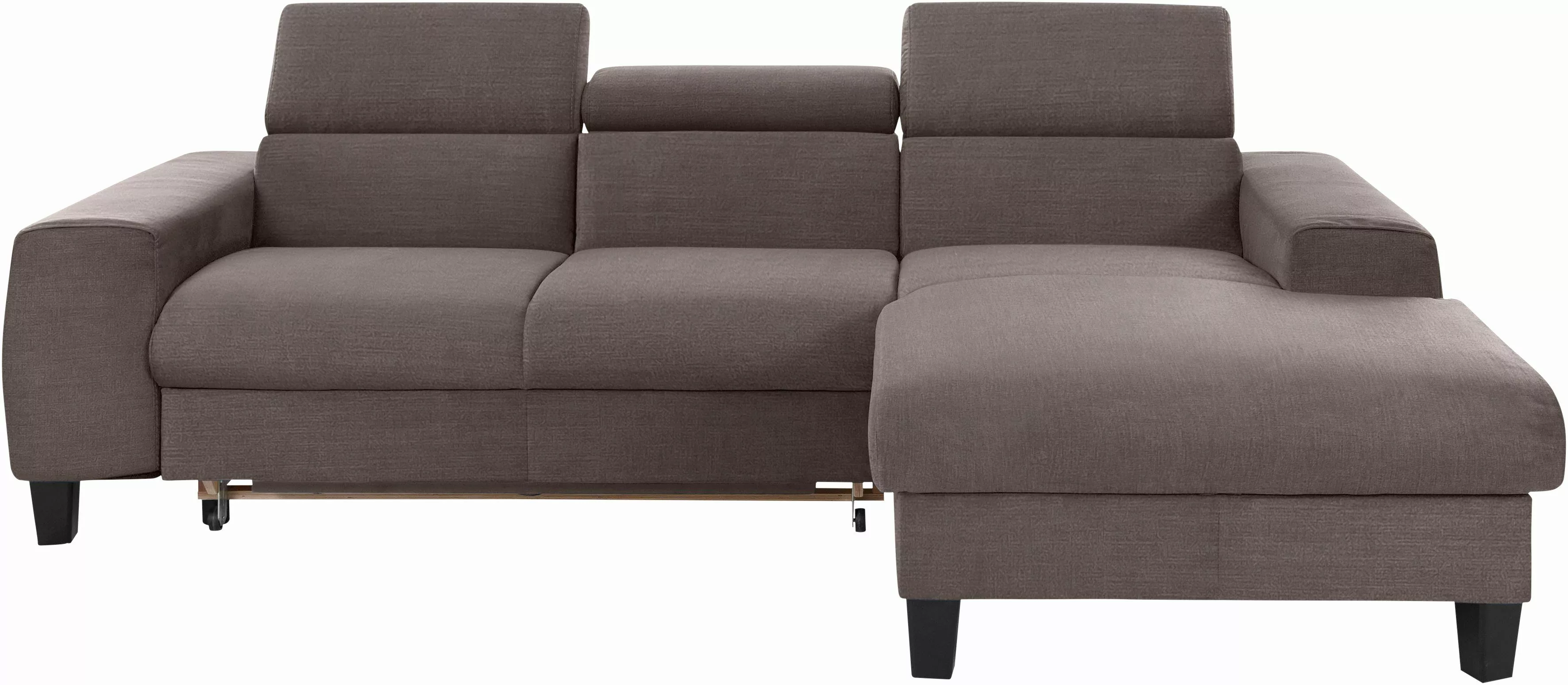 COTTA Ecksofa "Morven L-Form mit Kopfteilverstellung", wahlweise mit Bettfu günstig online kaufen