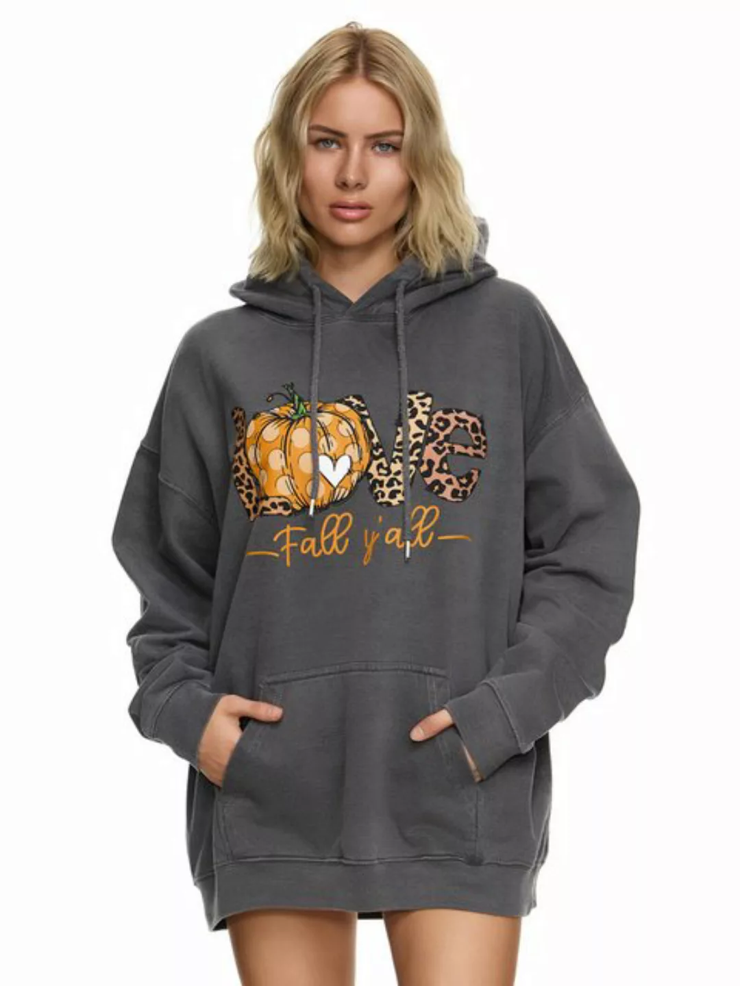 Worldclassca Hoodie Worldclassca Oversized LOVE Hoodie Kapuzenpullover Swea günstig online kaufen