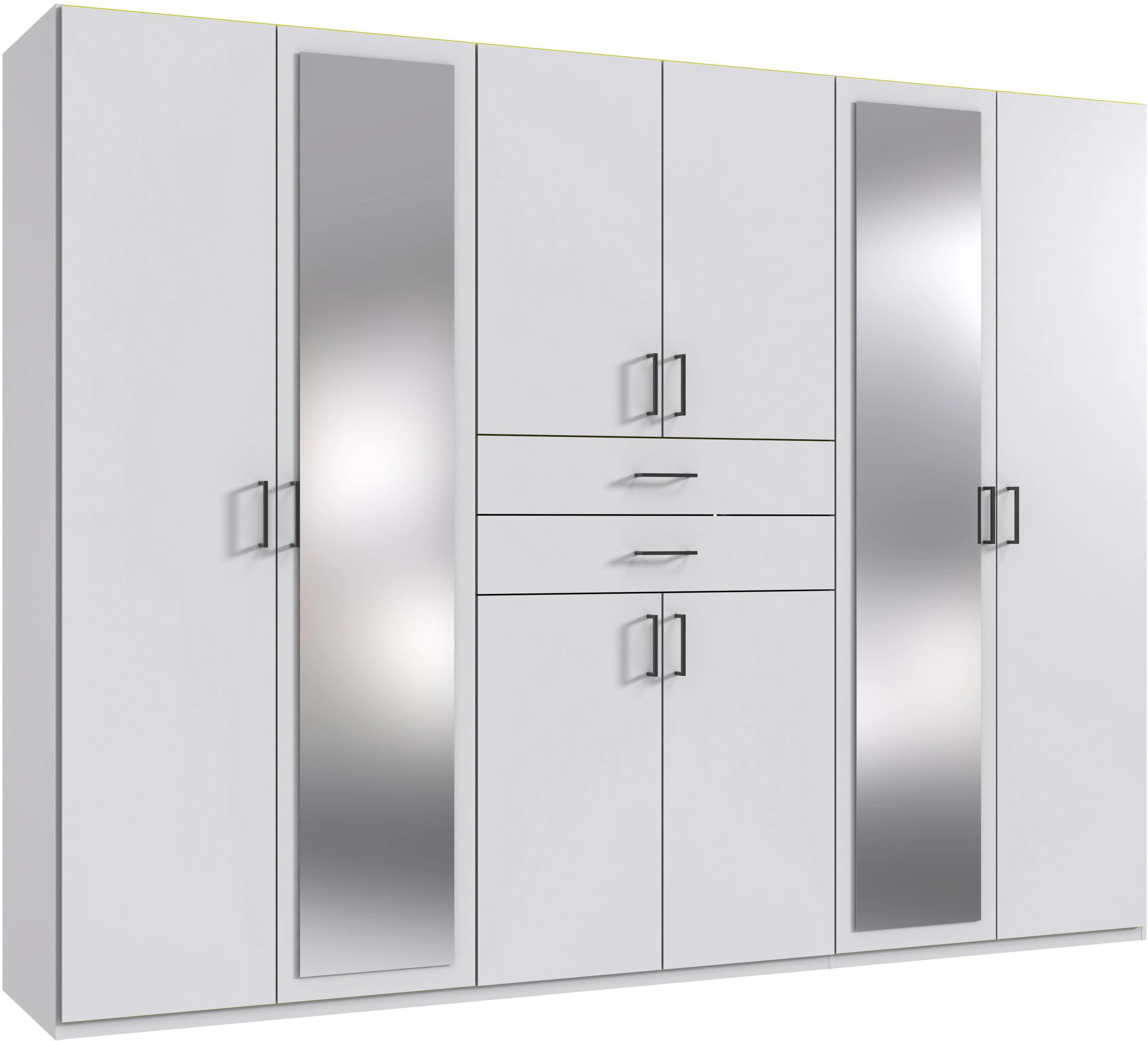 Wimex Kleiderschrank "Diver Drehtürenschrank mit Spiegel, 180, 225 o. 270cm günstig online kaufen