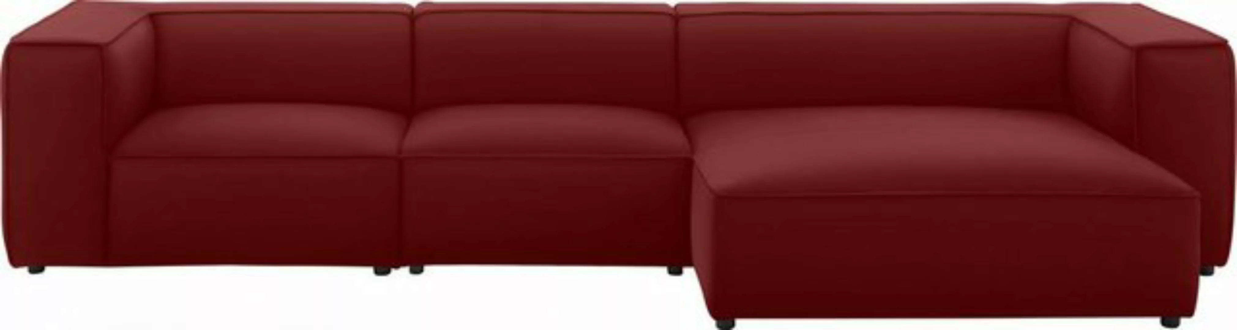 W.SCHILLIG Ecksofa around-the-block, mit eleganter Biese, mit Federkern, Br günstig online kaufen