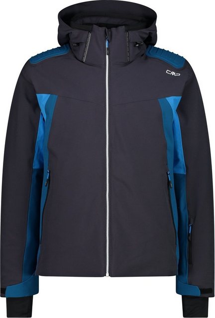 CMP Langarmshirt MAN JACKET ZIP HOOD ANTRACITE günstig online kaufen