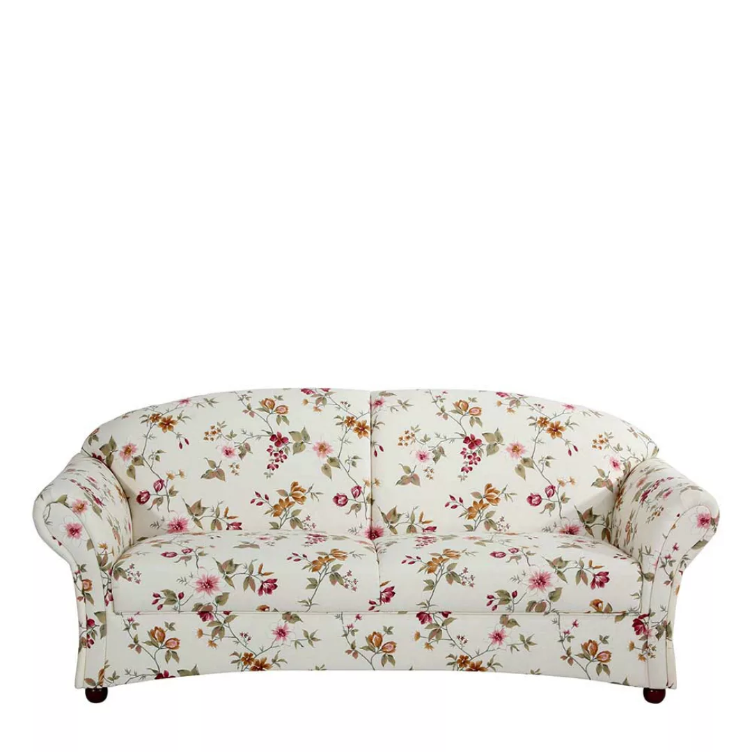 Wohnzimmer Sofa Country mit Blumen Motiv 202 cm breit - 81 cm tief günstig online kaufen