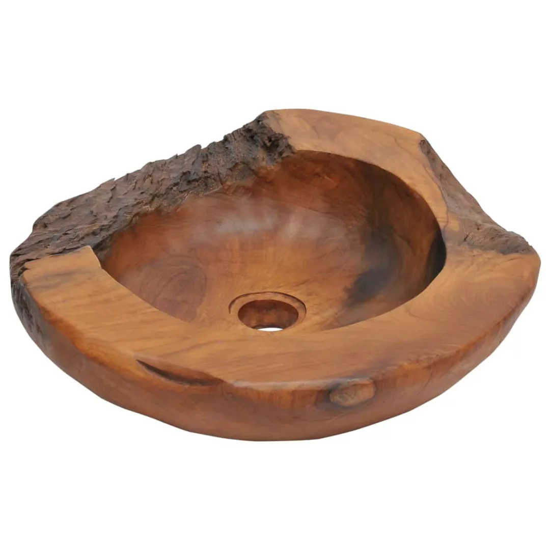 Becken Teak Massiv 45 Cm günstig online kaufen