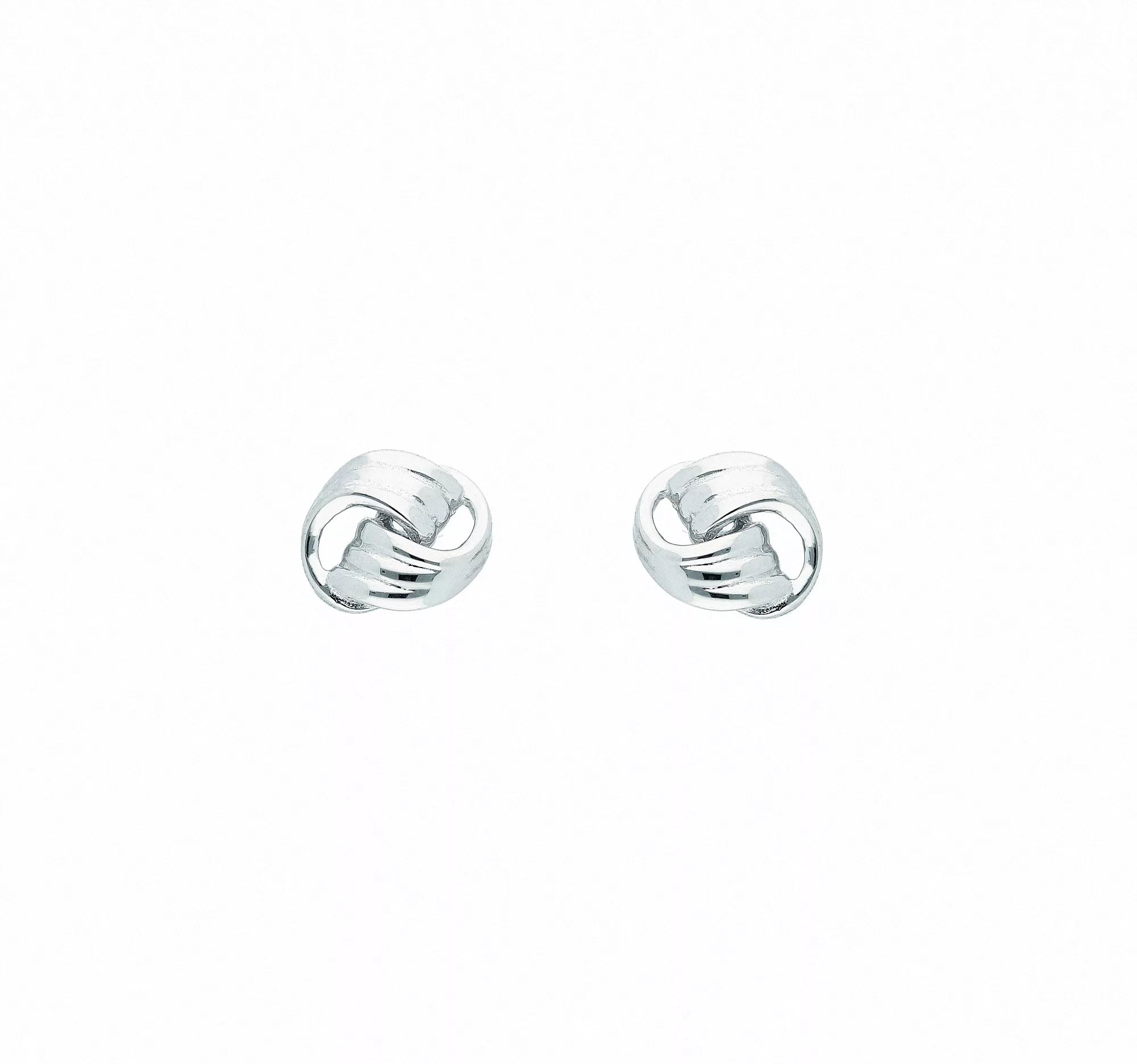 Adelia´s Paar Ohrhänger "Damen Goldschmuck 1 Paar 333 Weißgold Ohrringe / O günstig online kaufen