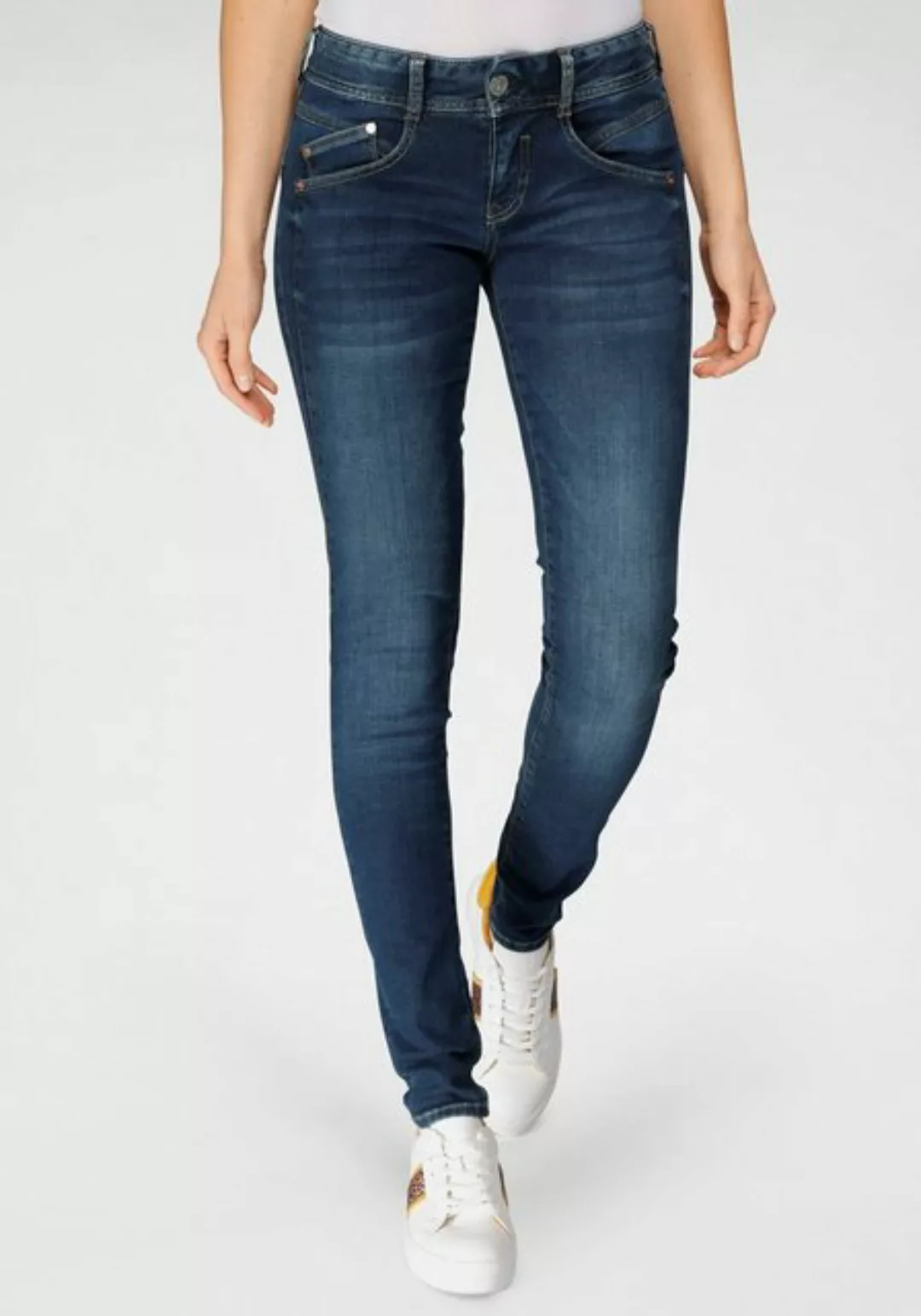 Herrlicher Slim-fit-Jeans GILA SLIM REUSED DENIM Nachhaltige Premium-Qualit günstig online kaufen