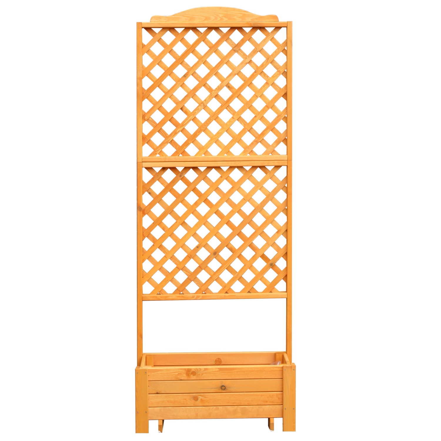 Promadino Rankkasten Romantica mit Rankgitter (BxTxH) 80 cm x 38 cm x 210 c günstig online kaufen