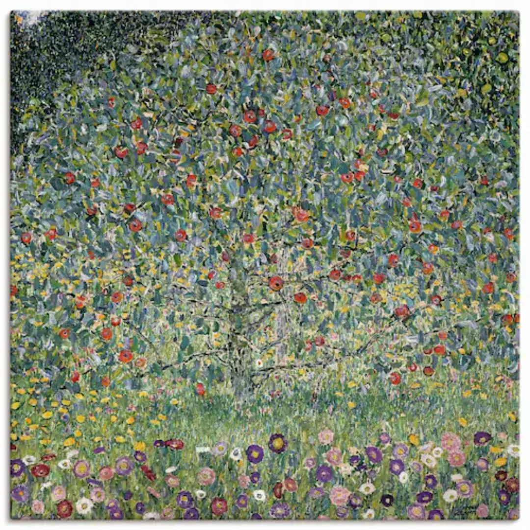 Artland Wandbild "Apfelbaum I. 1912", Bäume, (1 St.), als Alubild, Outdoorb günstig online kaufen