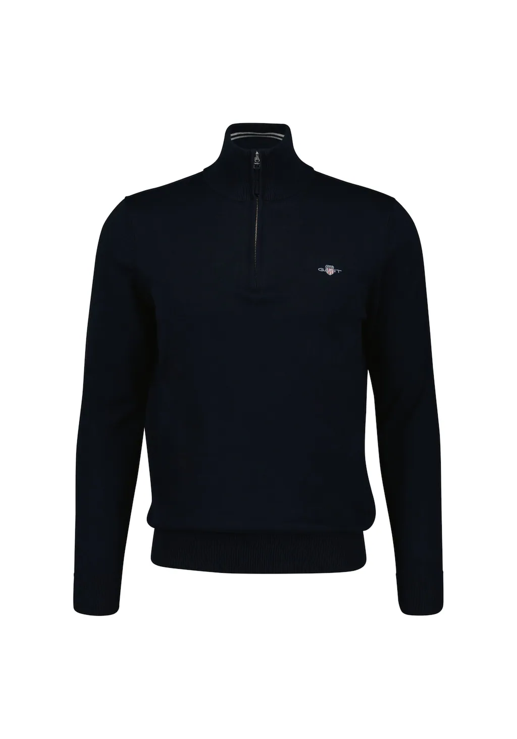 Gant Sweater "Strickpullover CLASSIC COTTON HALF ZIP" günstig online kaufen