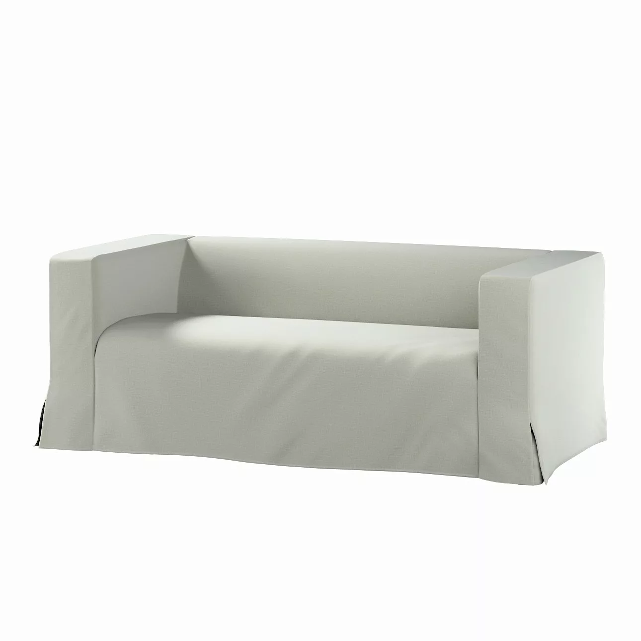 Bezug für Klippan 2-Sitzer Sofa, lang mit Kellerfalte, mintgrün, Klippan 2- günstig online kaufen