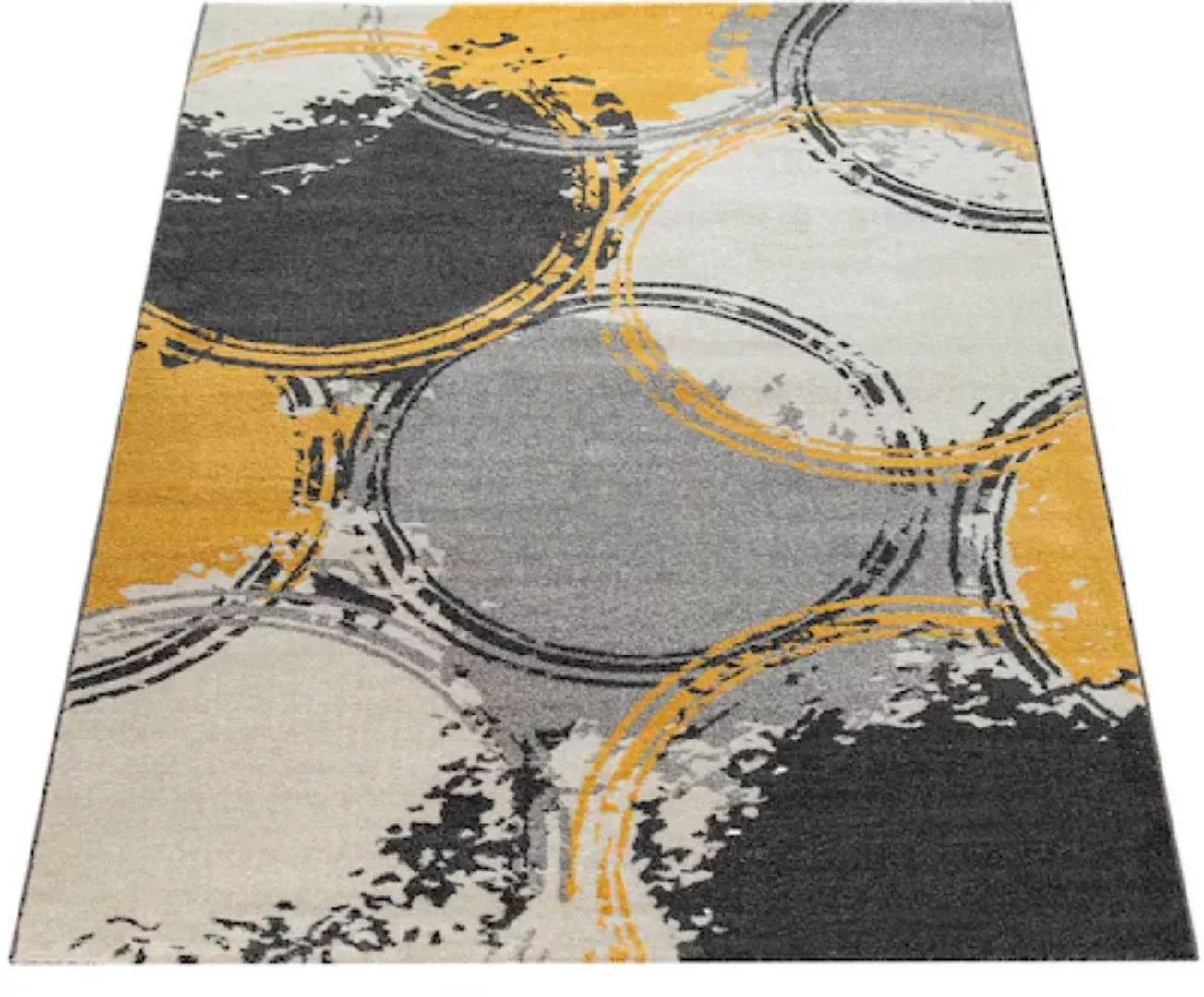 Paco Home Teppich »Pattern 129«, rechteckig, Kurzflor, modernes Design mit günstig online kaufen