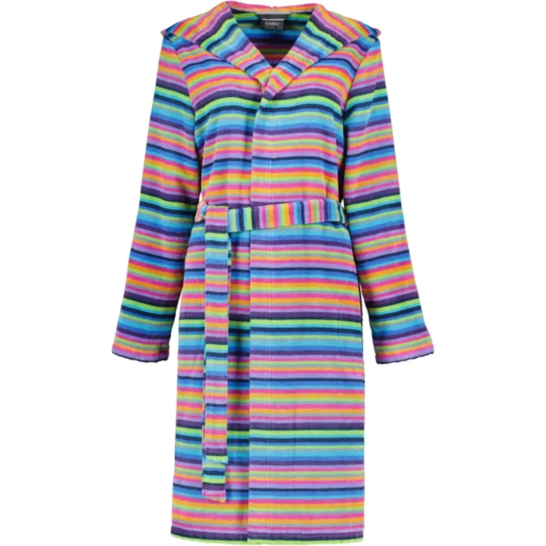Cawö Bademäntel Damen Kapuze Kapuze 1454 - Farbe: multicolor - 14 - M günstig online kaufen