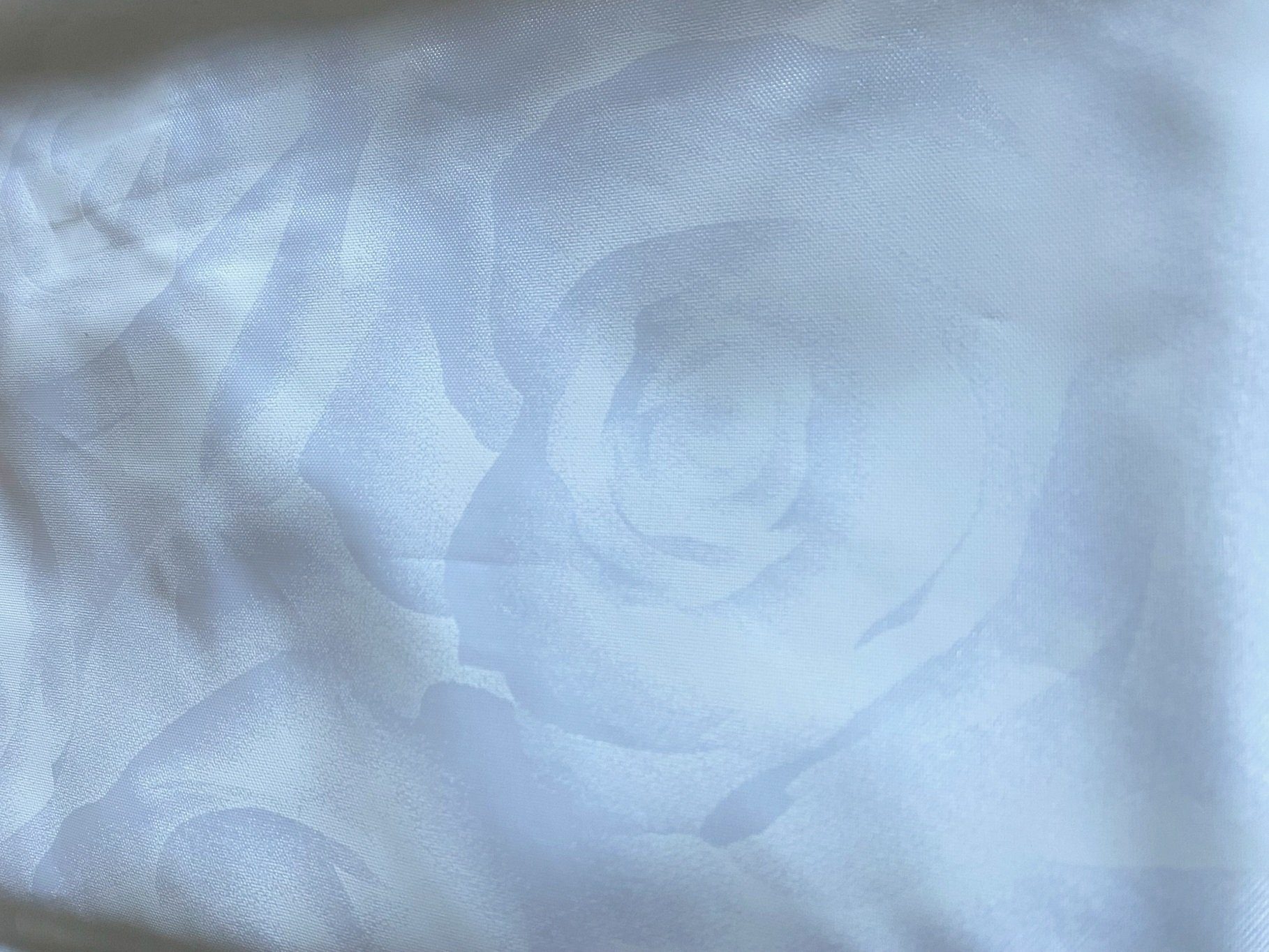Clever-Kauf-24 Duschvorhang Textil-Duschvorhang Roses, weiß, BxH günstig online kaufen